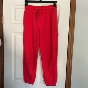 Fabletics Vibrant Red Joggers